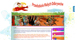 Desktop Screenshot of maliodkrywcy.info